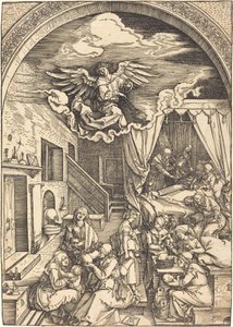 Die Geburt der Jungfrau von Albrecht Dürer
