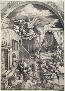Die Geburt der Jungfrau von Albrecht Dürer