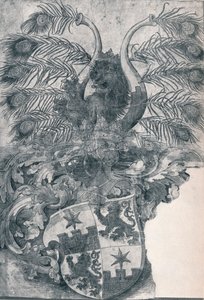 Das Wappen von Wilhelm und Wolfgang Roggendorff, 1520 1906 von Albrecht Dürer