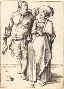 Der Koch und seine Frau von Albrecht Dürer