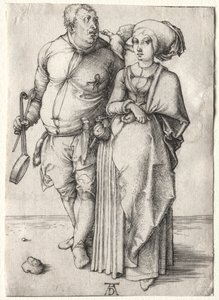 Der Koch und seine Frau von Albrecht Dürer