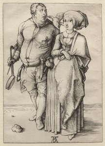 Der Koch und seine Frau von Albrecht Dürer