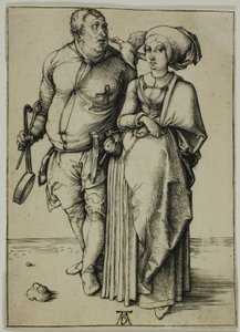 Der Koch und seine Frau von Albrecht Dürer