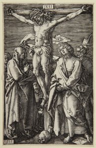 Die Kreuzigung (Gravierte Passionsserie) von Albrecht Dürer