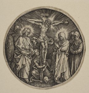 Die Kreuzigung (Rund) von Albrecht Dürer