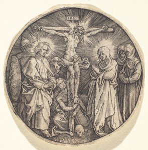 Die Kreuzigung genannt der Schwertknauf von Maximilian, ca. 1518 von Albrecht Dürer