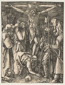 Die Kreuzigung, aus Die kleine Passion, ca. 1509 von Albrecht Dürer
