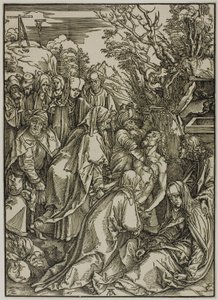 Die Kreuzabnahme, aus der Großen Passion von Albrecht Dürer
