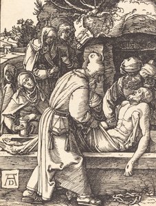 Die Kreuzabnahme, wahrscheinlich ca. 1509-1510 von Albrecht Dürer