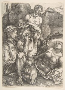 Der Verzweifelte von Albrecht Dürer