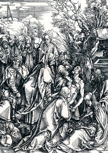 Die Grablegung, 1498, 1906 von Albrecht Dürer