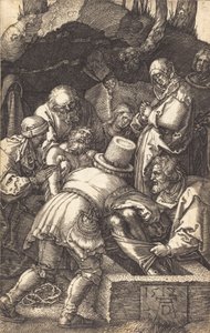 Die Grablegung, 1512 von Albrecht Dürer