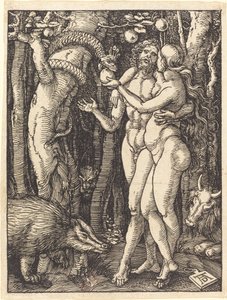 Der Sündenfall von Albrecht Dürer