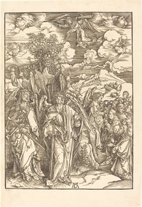 Die vier Engel, die die Winde halten von Albrecht Dürer