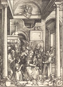 Die Verherrlichung der Jungfrau von Albrecht Dürer