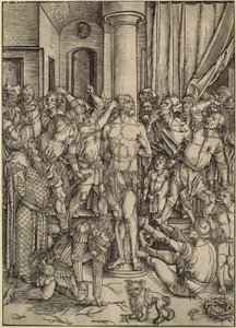 Die Große Passion: Die Geißelung von Albrecht Dürer