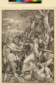 Die Große Passion: Der Kuss des Judas von Albrecht Dürer