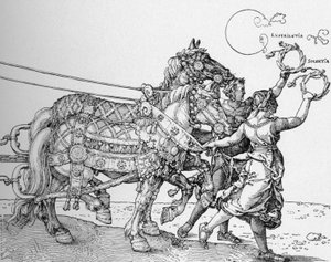 Der große Triumphwagen von Kaiser Maximilian, 1523 von Albrecht Dürer