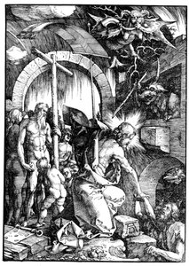 Die Höllenfahrt Christi oder Christus in der Vorhölle, aus Die Große Passion, 1510