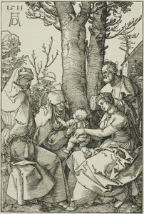 Die Heilige Familie mit Joachim und der Heiligen Anna von Albrecht Dürer