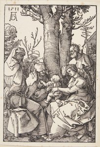 Die Heilige Familie mit Joachim und St. Anna von Albrecht Dürer