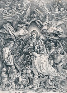 Die Heilige Jungfrau als Königin der Engel, 1518-1906