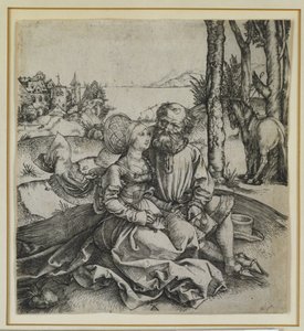 Das ungleiche Paar, ca. 1495 von Albrecht Dürer
