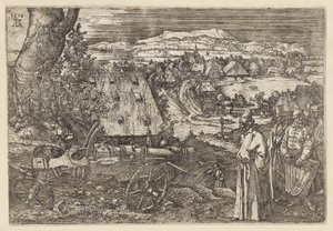 Die Landschaft mit der Kanone von Albrecht Dürer