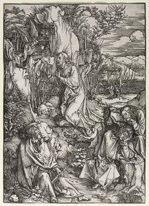 Die Große Passion: Christus am Ölberg von Albrecht Dürer