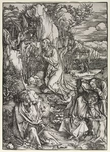 Die Große Passion: Christus am Ölberg, um 1497-1500 von Albrecht Dürer