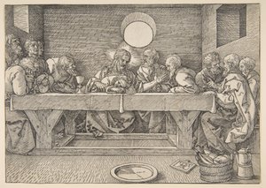Das letzte Abendmahl von Albrecht Dürer