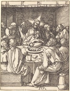 Das letzte Abendmahl von Albrecht Dürer