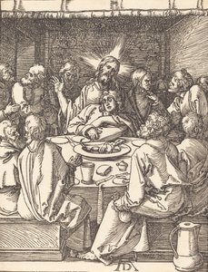 Das letzte Abendmahl, wahrscheinlich um 1509-1510