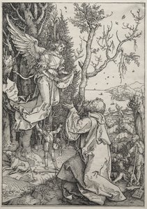 Das Leben der Jungfrau: Joachim und der Engel von Albrecht Dürer