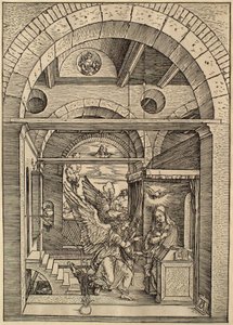 Das Leben der Jungfrau: Die Verkündigung von Albrecht Dürer
