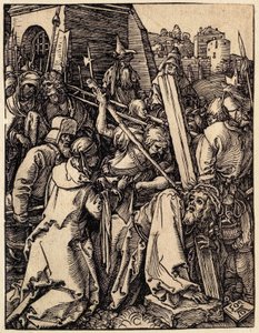 Die Kleine Passion: Christus trägt das Kreuz von Albrecht Dürer