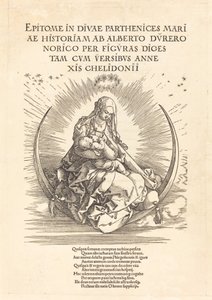 Die Madonna auf der Mondsichel von Albrecht Dürer