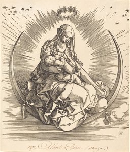 Die Madonna auf der Mondsichel, 1510-1511 von Albrecht Dürer