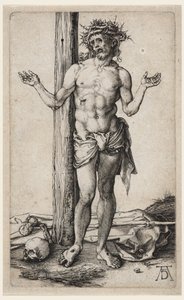 Der Schmerzensmann (mit erhobenen Händen) von Albrecht Dürer