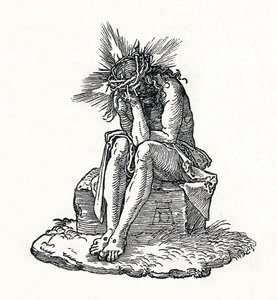 Der Mann der Schmerzen. Titelseite zur Kleinen Passion, um 1511, 1906