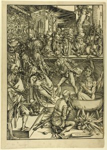 Das Martyrium des Heiligen Johannes, aus der Apokalypse von Albrecht Dürer