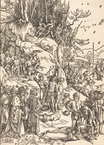 Das Martyrium der Zehntausend von Albrecht Dürer