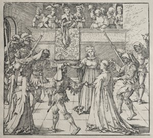 Die Maskerade von Albrecht Dürer