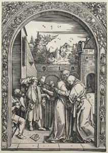 Das Treffen von Joachim und Anna am Goldenen Tor, 1504