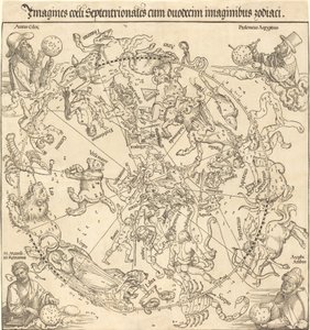 Der nördliche Himmelshemisphäre von Albrecht Dürer