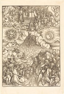 Die Öffnung des fünften und sechsten Siegels von Albrecht Dürer