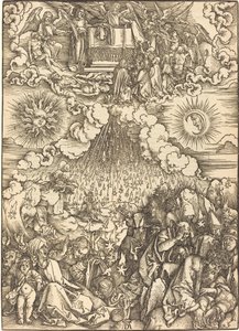 Die Öffnung des fünften und sechsten Siegels von Albrecht Dürer