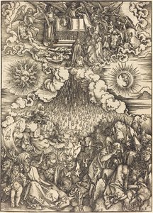 Die Öffnung des fünften und sechsten Siegels von Albrecht Dürer