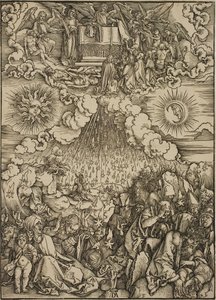 Die Öffnung des fünften und sechsten Siegels von Albrecht Dürer