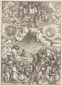 Die Öffnung des fünften und sechsten Siegels von Albrecht Dürer